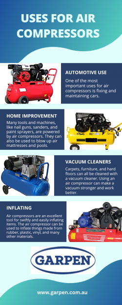 Uses for Air Compressors