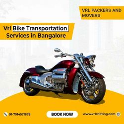 Get VRL bike transportation services in Bangalore