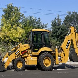 wheeled backhoe loader