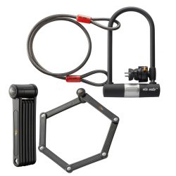 Bike Lock Set Triple Protection for Electric Bike and Scooter