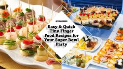 Old School EASY QUICK TINY FINGER FOOD RECIPES