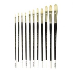 Acrylic paint brushes