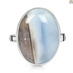 Handmade Sterling Silver Blue Opal Ring