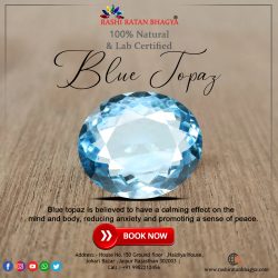 Get Blue Topaz Stone Online at Affordable Price