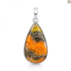 Bumble Bee Jasper Pendant is a beautiful piece of jewelry