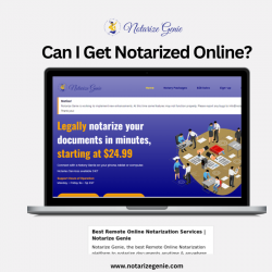 Can I Get Notarized Online | Notarize Genie