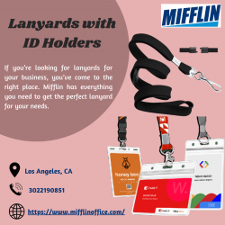 Convenient Lanyards with ID Holders for Easy Identification