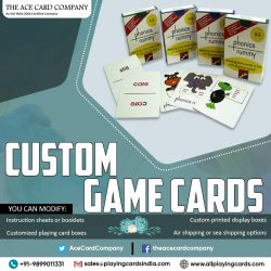 Custom Game Cards