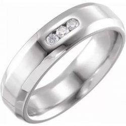 Beveled Edge Comfort Fit-Men’s Wedding Band