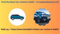 Find the Best Car rental in Delhi – A comprehensive List