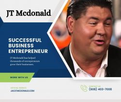 JT Mcdonald is a Successful Business Entrepreneur in the USA