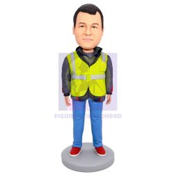 Male Engineer Custom Figure Bobbleheads