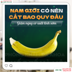 NAM GIỚI CÓ NÊN CẮT BAO QUY ĐẦU KHÔNG ???