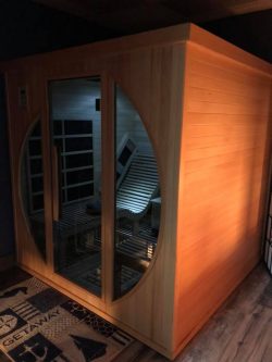 SAUNASNET Far Infrared Indoor Sauna Room with Recliner（Best Seller）