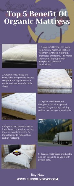 Buy 100% Natural Organic Mattress