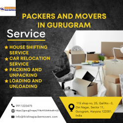 Packers and Movers in Gurugram