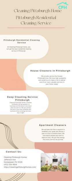 Get Residential Cleaning Service in Pittsburgh