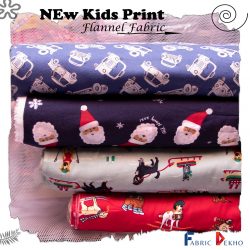 New kids prints Flannel Fabric