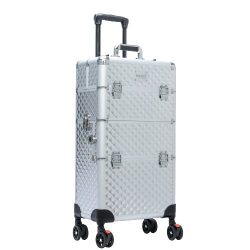 Professional Makeup Trolley Case | Makeup Trolley on Wheels | Salonscart