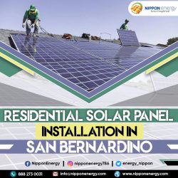 Residential Solar Panel Installation in San Bernardino