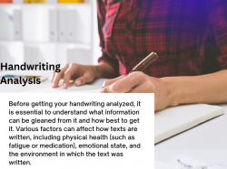 Handwriting Analysis