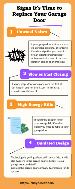 Signs It’s Time to Replace Your Garage Door