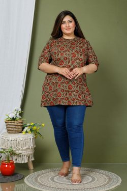 Shop Plus Size Short Kurtis Online at the Best Price