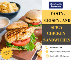 Tasty, Crispy, And Spicy Chicken sandwiches