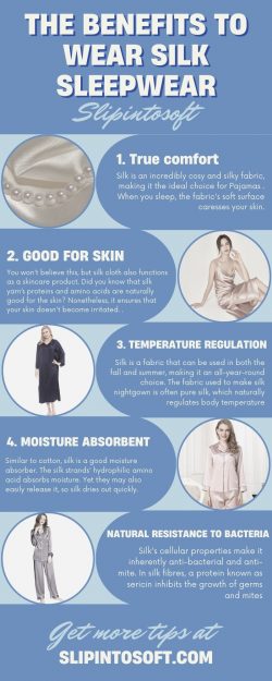 The Benefits to Wear Silk sleepwear