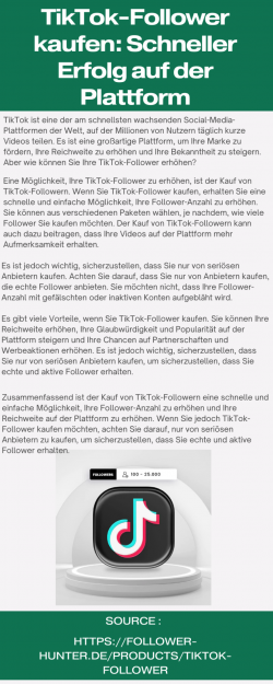 Mehr Reichweite auf TikTok: Follower kaufen als Option