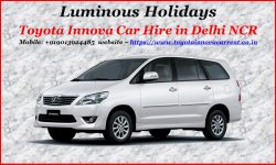 Innova hire for outstation trip in Delhi