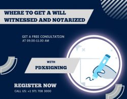 Where To Get a Will Witnessed and Notarized﻿