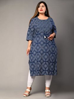 Buy Plus Size Cotton Kurtis Online at Best Price