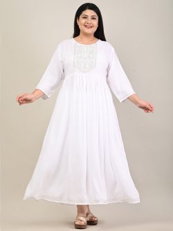 Shop Plus Size Long Kurti from Swasti Clothing