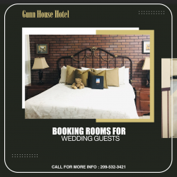 Booking Rooms for Wedding Guests at Gunn House Hotel