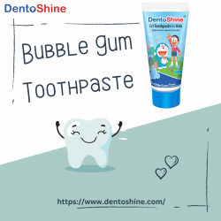 Bubble Gum Toothpaste | Dento Shine