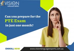 Is one month enough for PTE Exam Preparation?