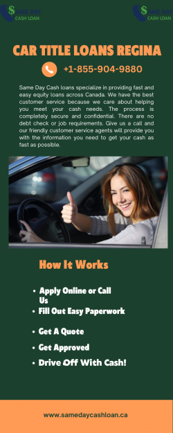 Get Instant fund up to $40k with Car title loans Regina