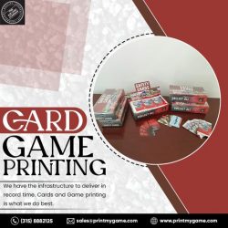 Card Game Printing