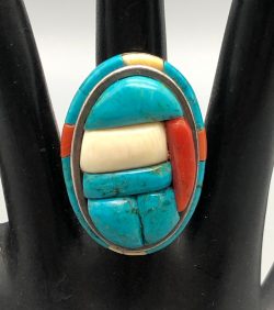 Cobblestone Inlay Ring