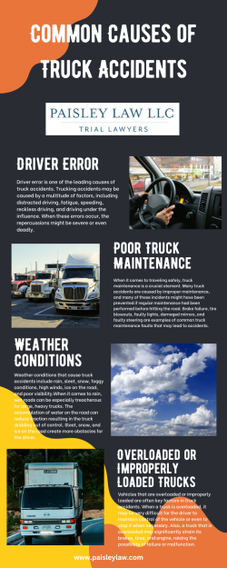 Common Causes of Truck Accidents