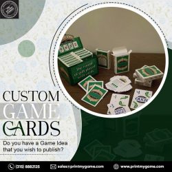 Custom Game Cards