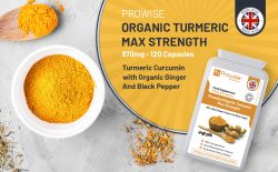 Organic Turmeric Curcumin with added Black Pepper & Ginger