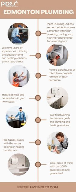 Pipes Plumbing Services Ltd is The Best plumbing contractor in Edmonton!