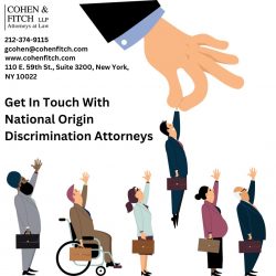 Get In Touch With National Origin Discrimination Attorneys