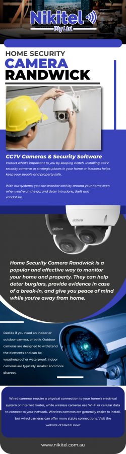 Install The Best Home Security Camera Randwick – Nikitel