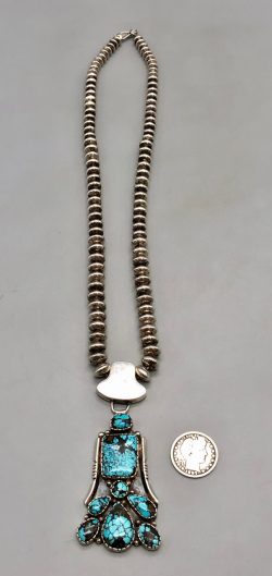 Sterling Silver and Turquoise Necklace