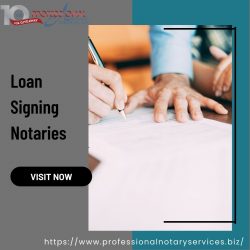 Experience Stress-Free Loan Signing with Professional Notary Services