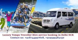 Maharaja seater Tempo Traveller booking in Delhi