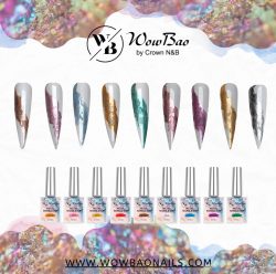 Metal Marble Ink (Set of 9)- WowBao Nails